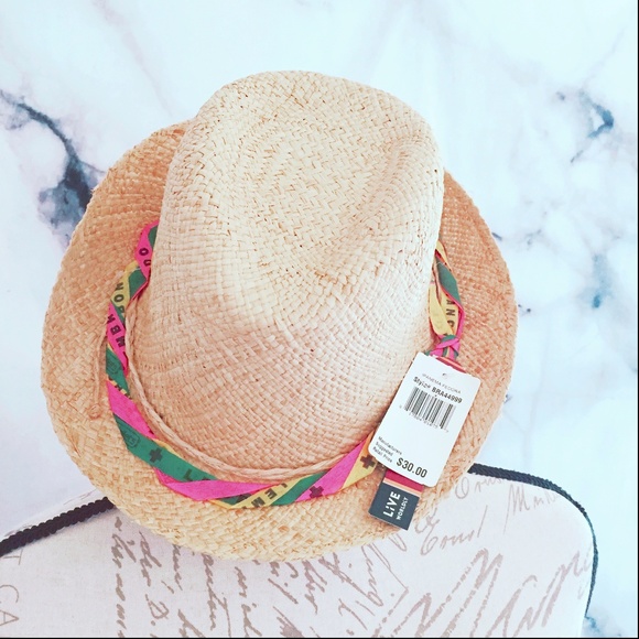 Macy's Accessories - Macy's Women's Fedora NWT Pink